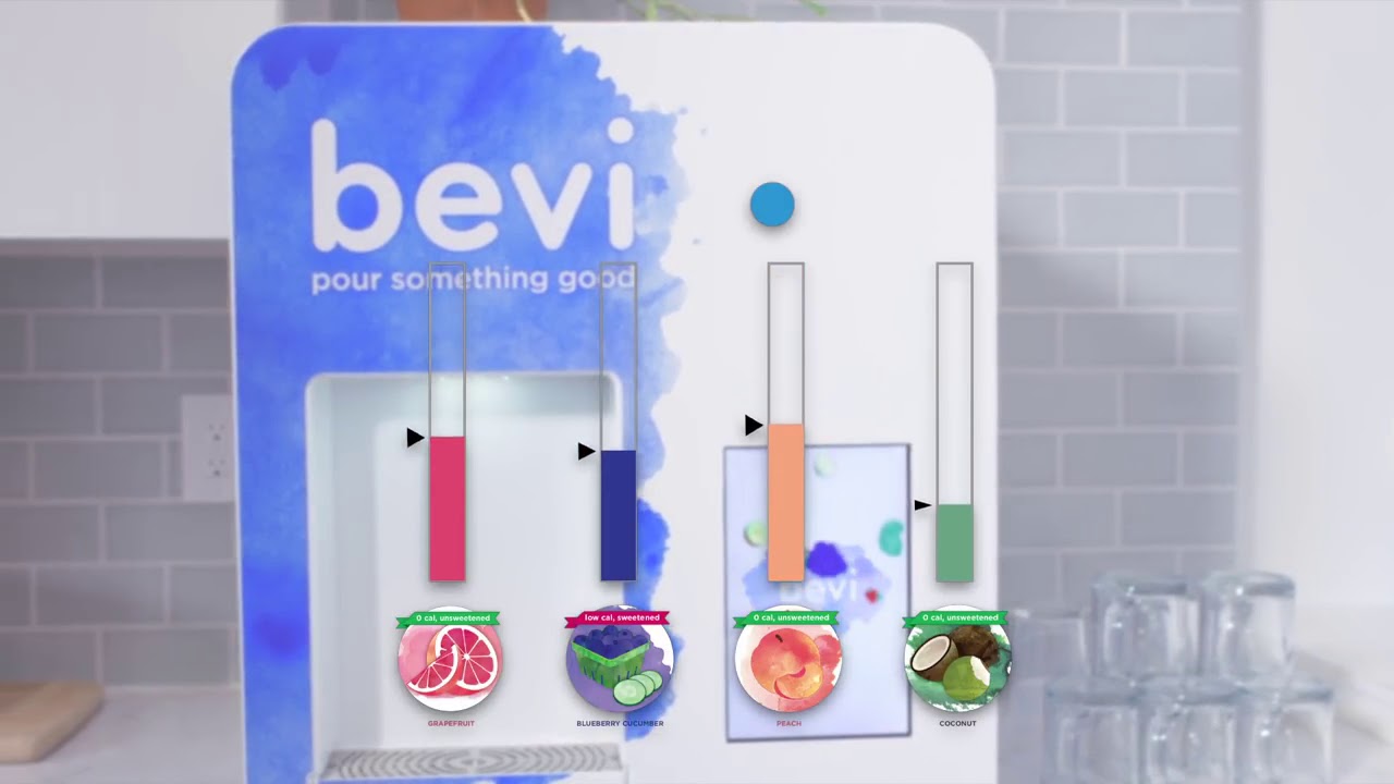 Bevi Still Sparkling and Flavored Water Cooler
