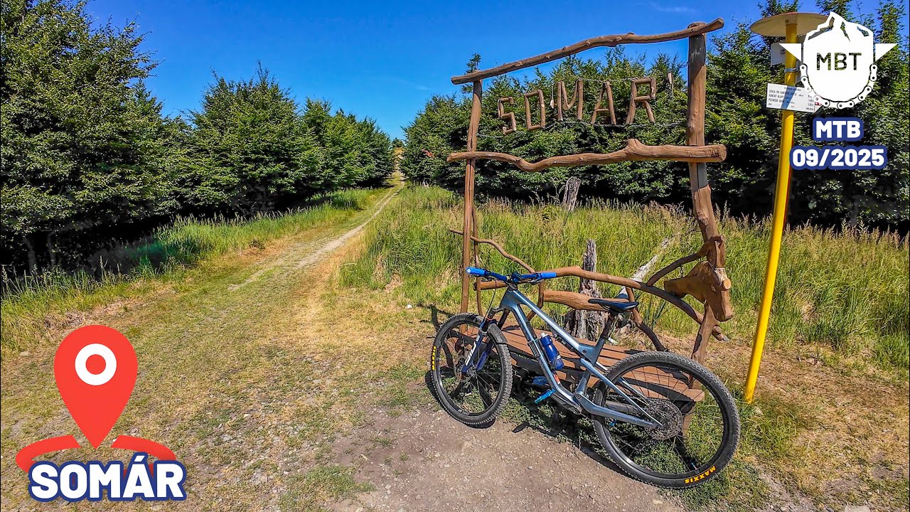 LIMBACH : MTB Trasa na Legendárny kopec Somár cez Kozí Chrbát po parádnych singletrailoch