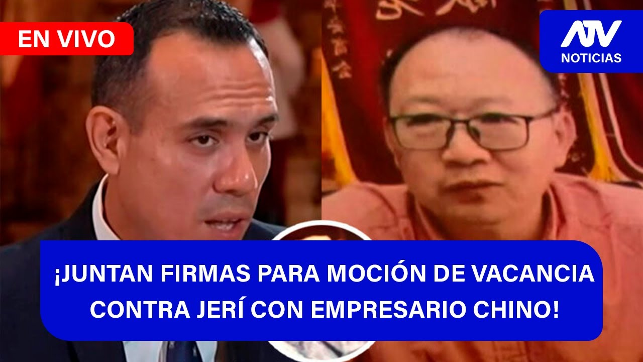 Fe de Erratas 📱🎙️| ¡JUNTAN FIRMAS PARA MOCIÓN DE VACANCIA CONTRA JERÍ CON EMPRESARIO CHINO! - ATV+