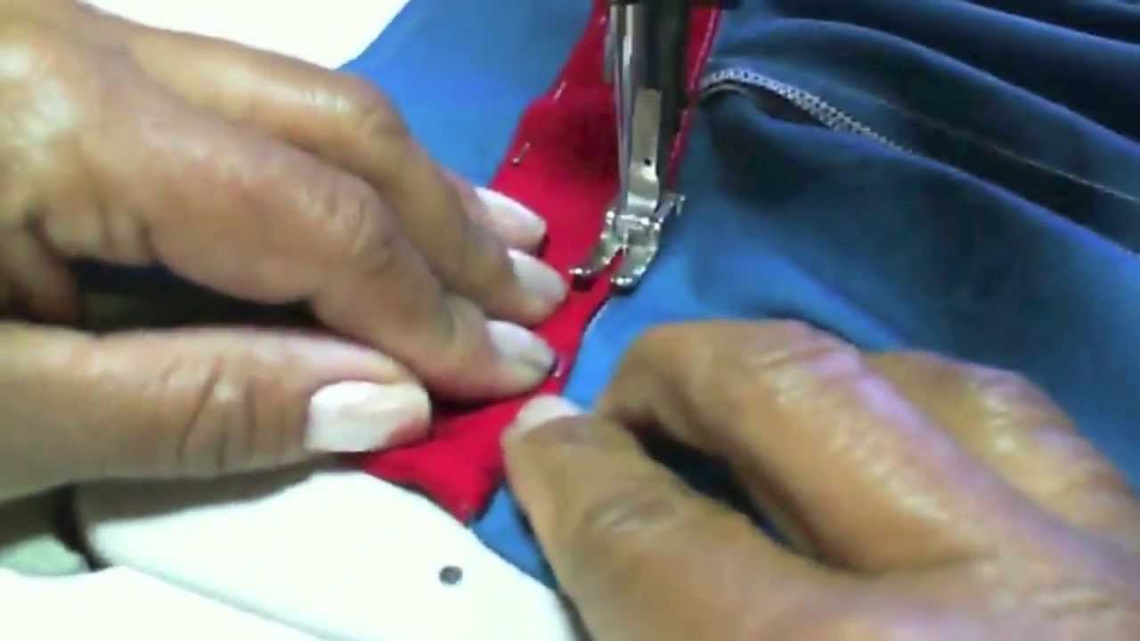 Dobrar e rebater gola - Como costurar camisa com gola colarinho - 1.5