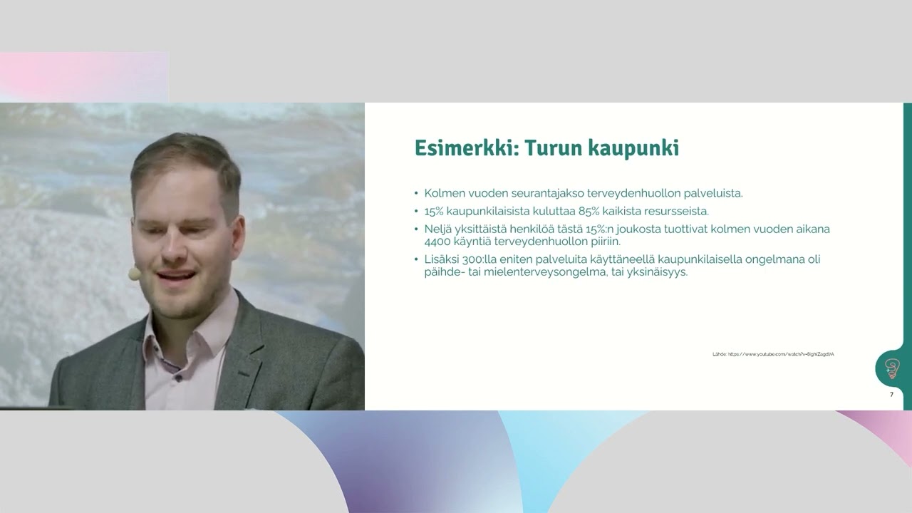 Hermanni Hyytiälän puheenvuoro häiriökysynnästä Hyvinvointialueiden Suomi -webinaarissa 16.5.2024