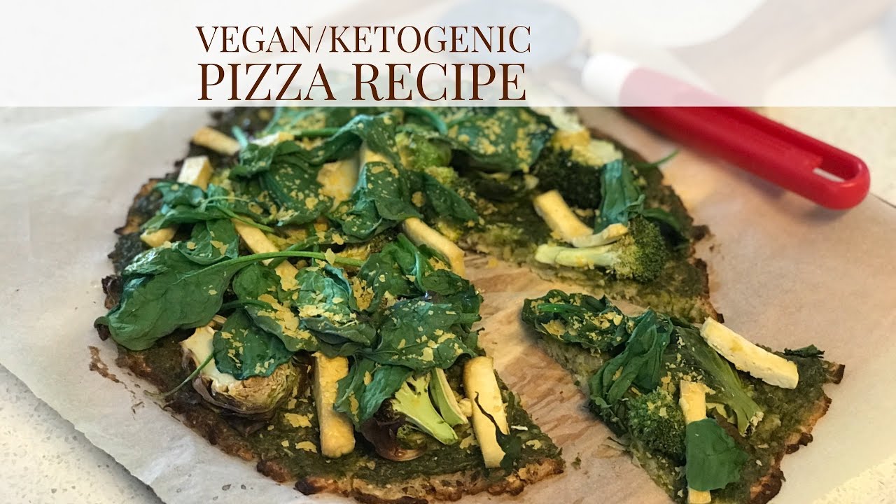VEGAN/KETOGENIC PIZZA RECIPE