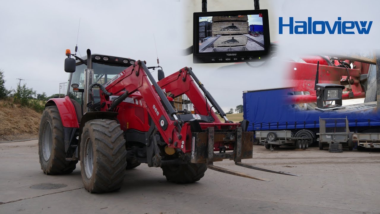 Haloview Wireless Camera System - Perfect solution for your loader tractor