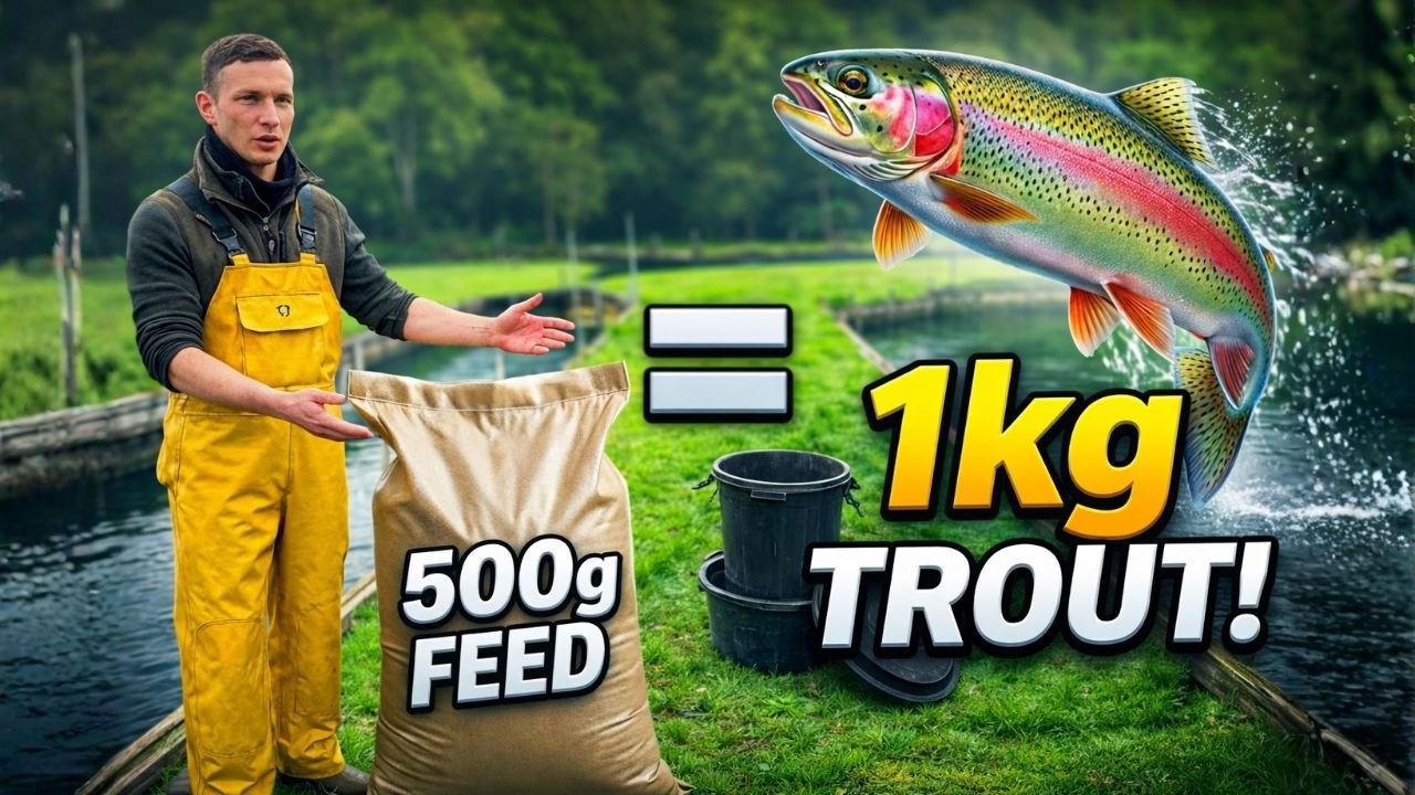 The Impossible Math of Trout Farming: FCR Explained