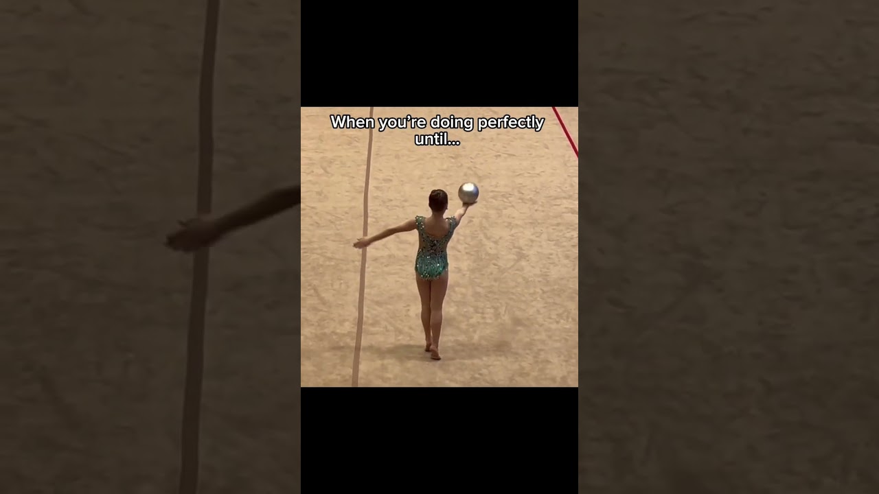 Embarrassing! #trending #shorts #trendingshorts #viral #rhythmicgymnastics #fails #embarrasing #fyp