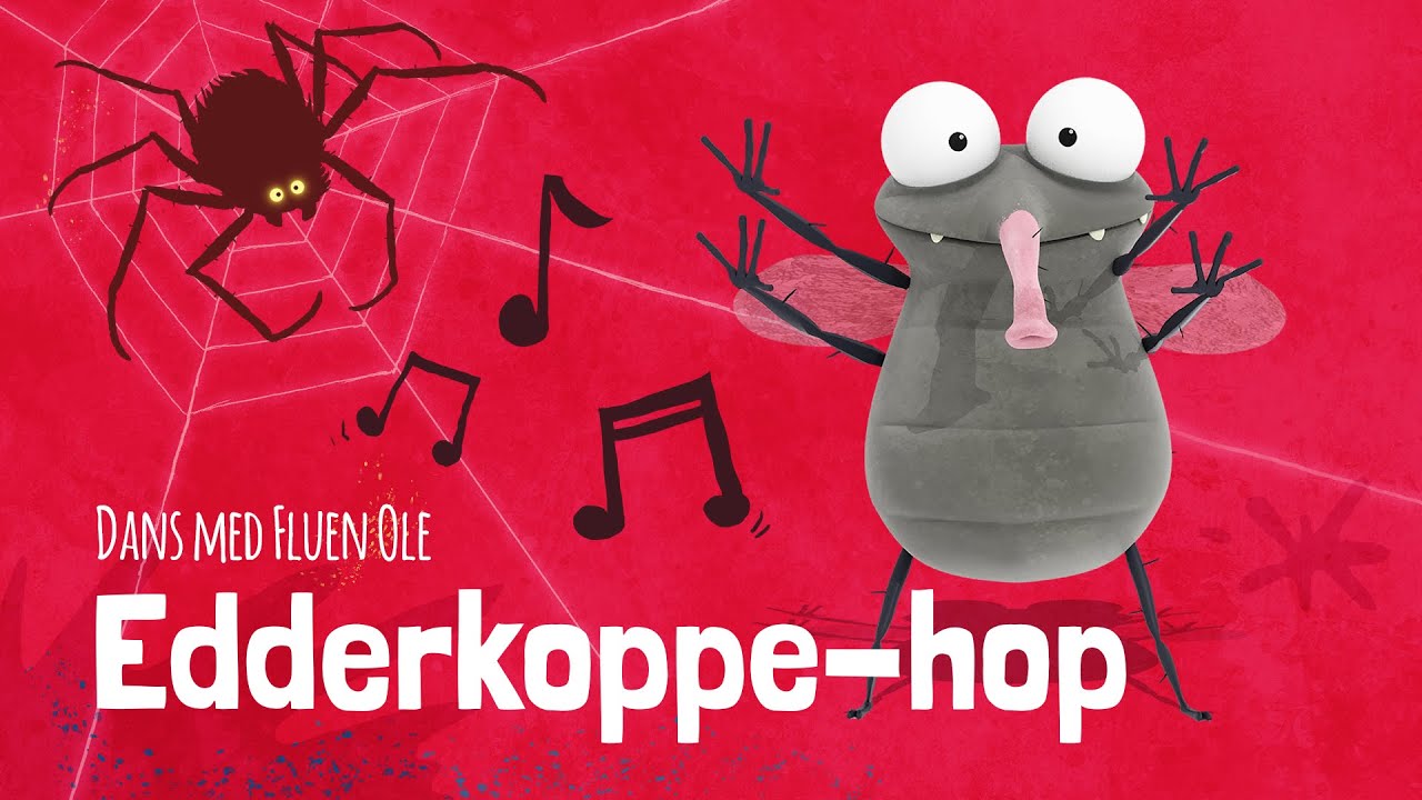 Edderkoppe-hop | Dans med Fluen Ole | Sjov og energisk dansevideo for børn
