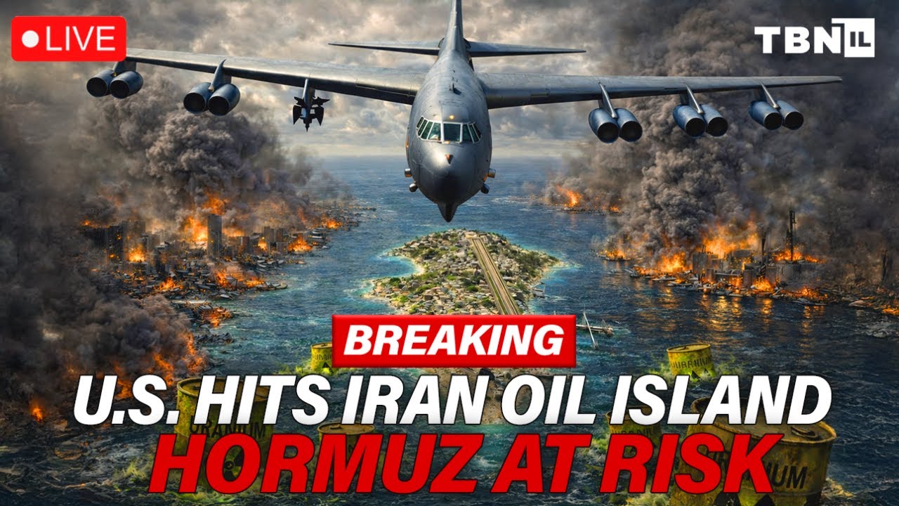 BREAKING: Kharg Island HIT By U.S. Bombers; Iran Threatens Gulf Targets | TBN Israel