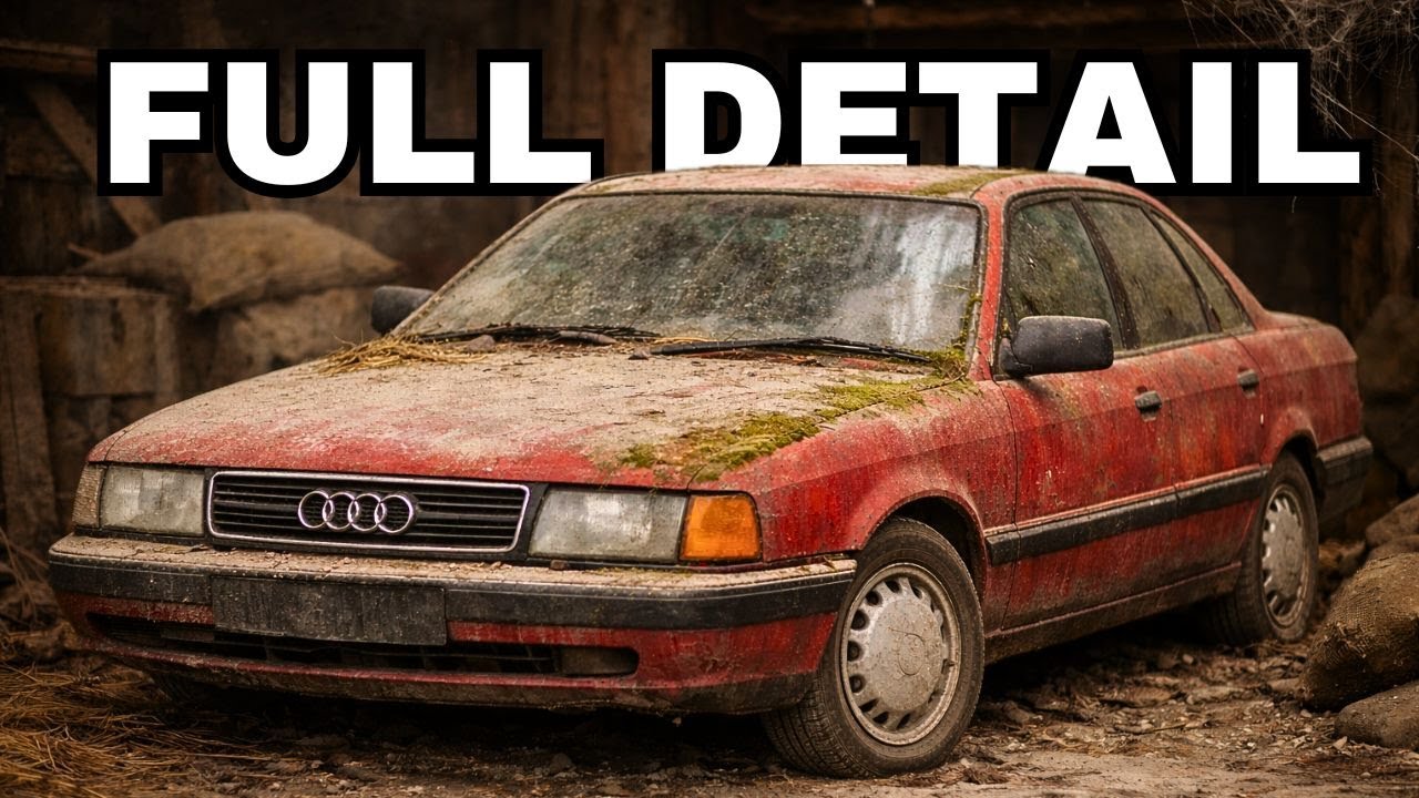 Audi 100 (1991) nach 270.000 km – Oldtimer Transformation & Aufbereitung