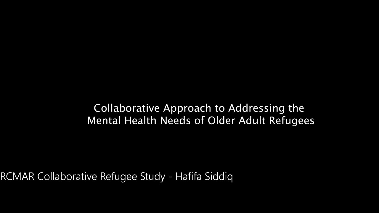 Collaborative Approach to Addressing the Mental Health Needs of Older Adult Refugees