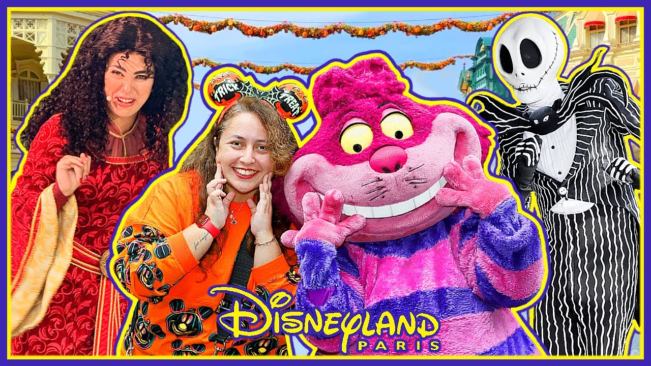 Disneyland Paris HALLOWEEN Characters | Full Guide 2024 💀🎃