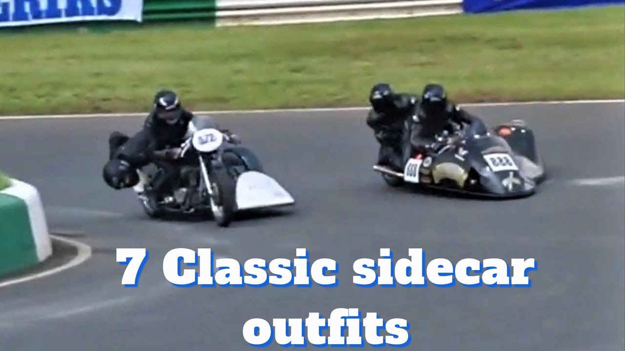 Classic Sidecar racing outfits