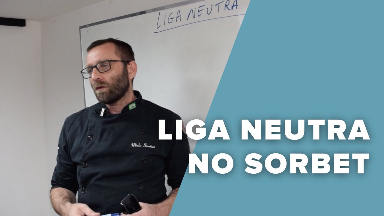 Devo usar liga neutra no sorbet?