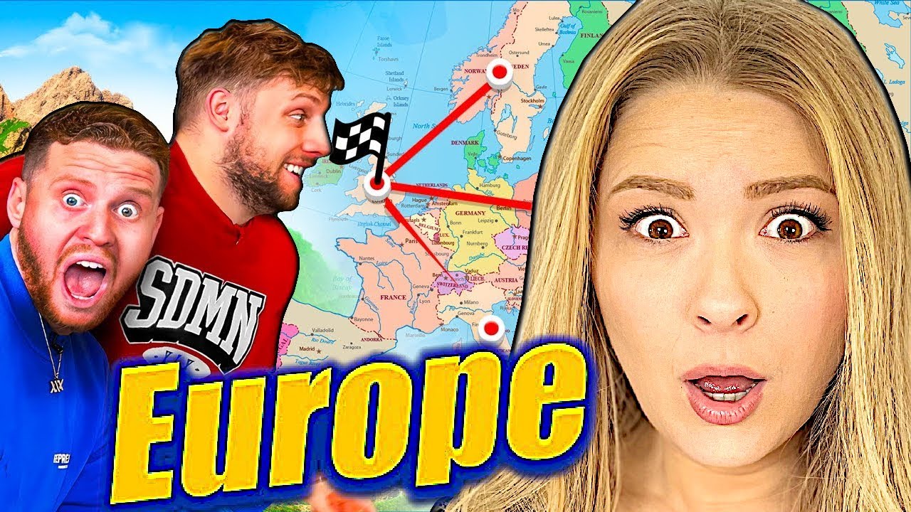 American Reacts To SIDEMEN RACE ACROSS A COUNTRY EUROPE EDITION