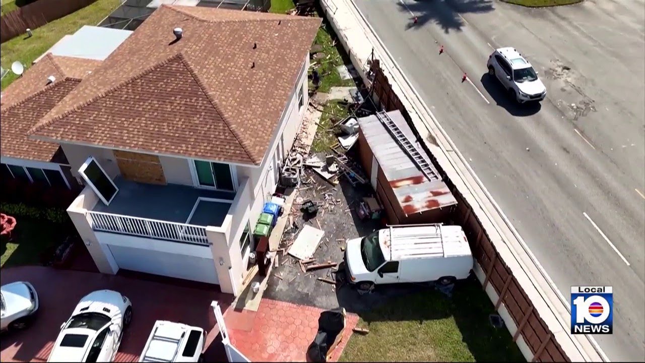 Margate homeowner speaks to Local 10 after driver slams into her home