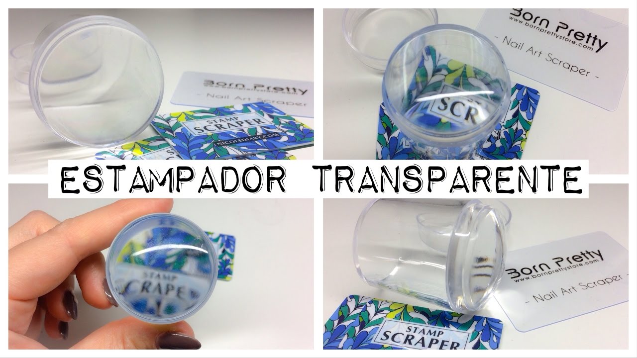 Mi nuevo estampador transparente