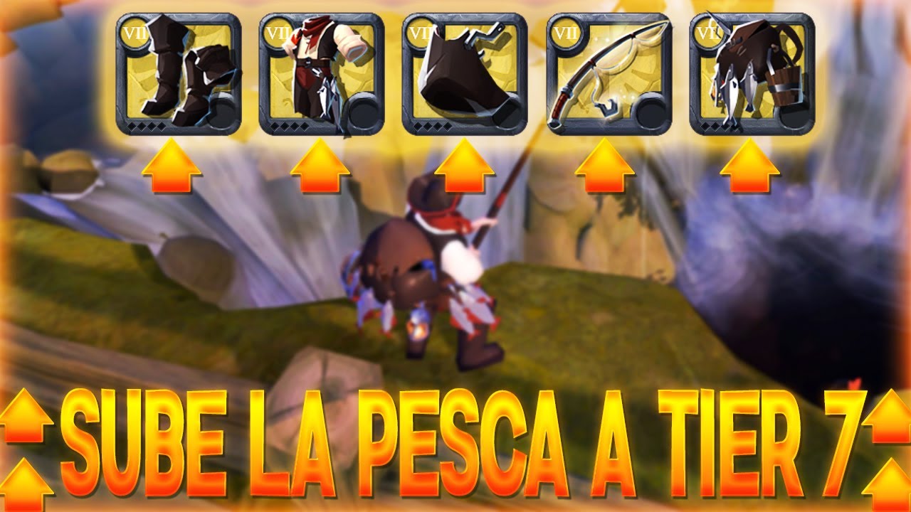 🎣[GUIA] 2 MANERAS DE SUBIR LA PESCA MUY FACIL Y RAPIDO🎣 | 💰ECONOMIA EN ALBION💰 #albiononline