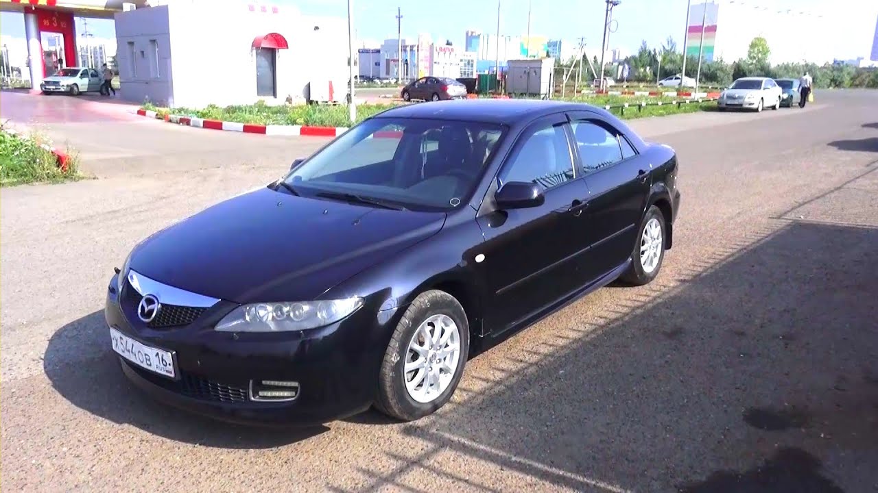 2006 Мазда 6. Обзор (интерьер, экстерьер, двигатель).