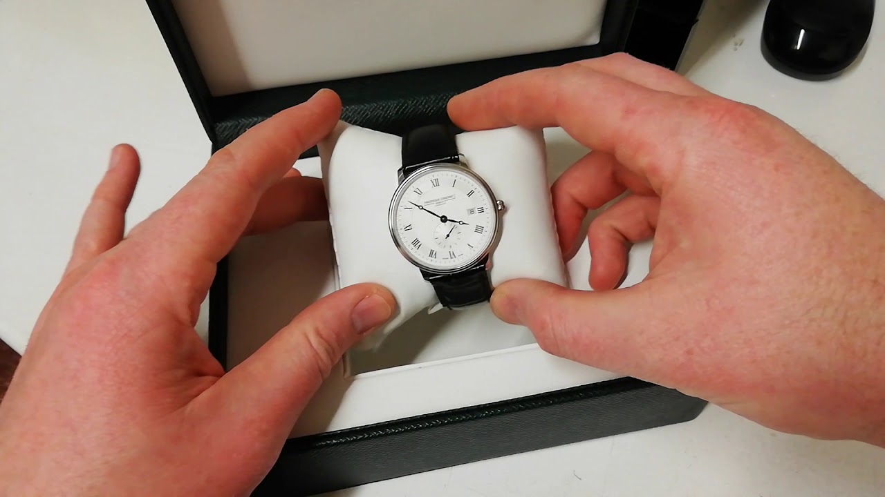 Frederique constant slimline gents. What a gorgeous watch!