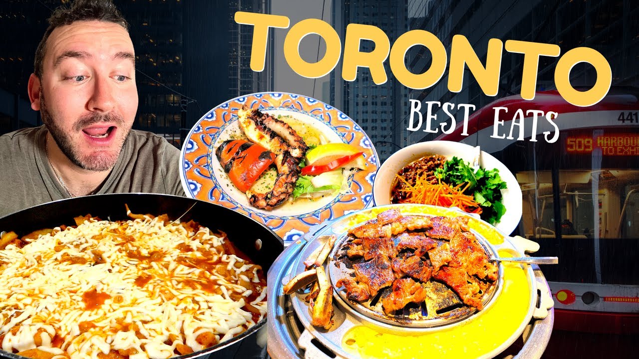 AROUND THE WORLD In Toronto - KOREAN BBQ Heaven + Traditional Greek Feast!!