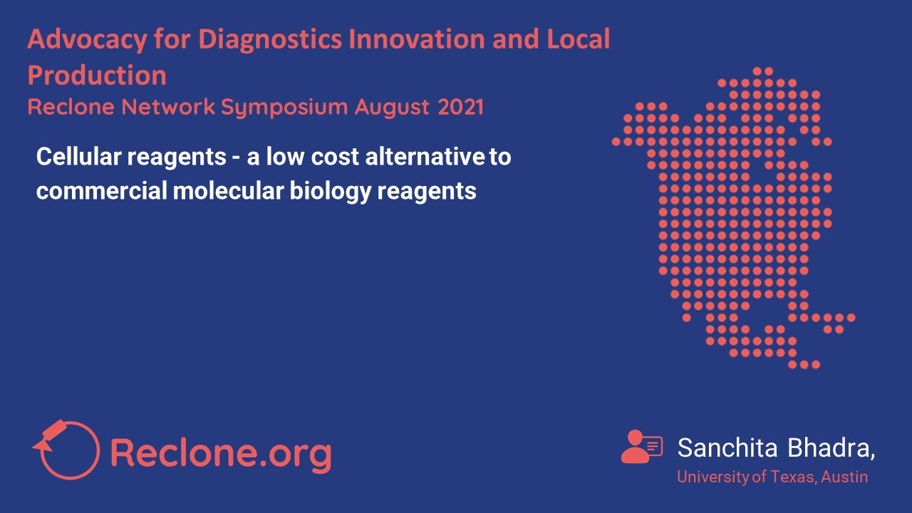 Cellular reagents - a low cost alternative to commercial molecular biology reagents