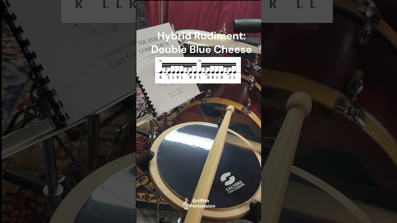 Marching Snare Rudiments - Double Blue Cheese