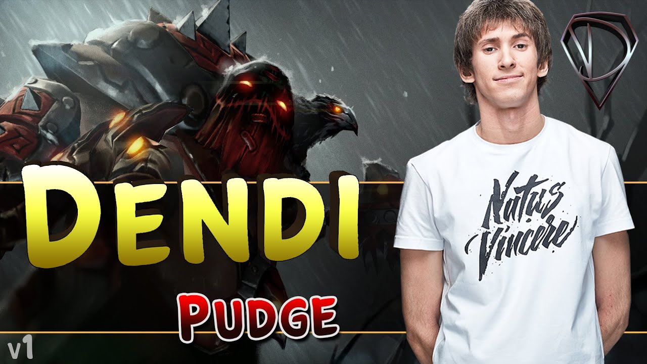 Dendi Pudge Gameplay Highlights v.1