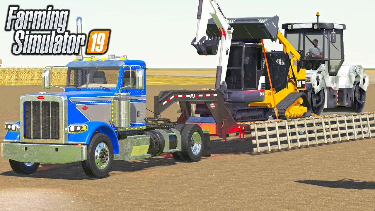 BUILDING A POLICE STATION FS19 (Nebraska Lands USA) FARMING SIMULATOR 19