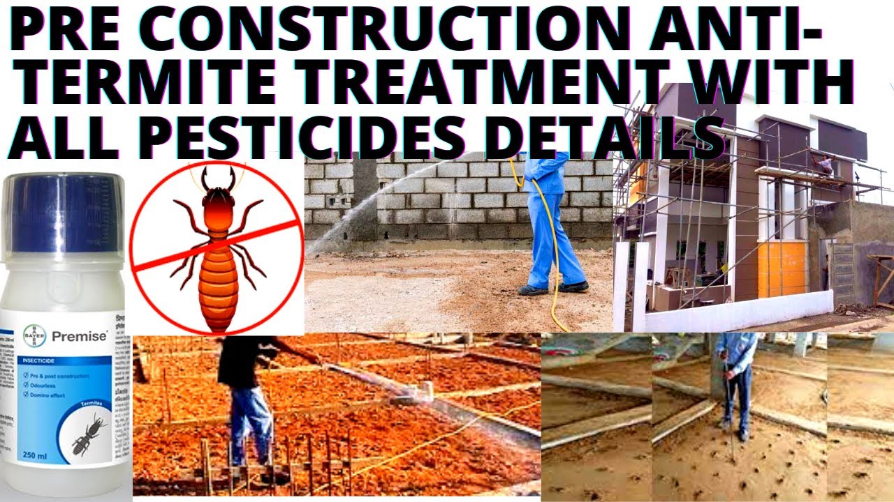 Pre construction anti termite treatment | Ghar banate time termite treatment karne ka tarika | ATT