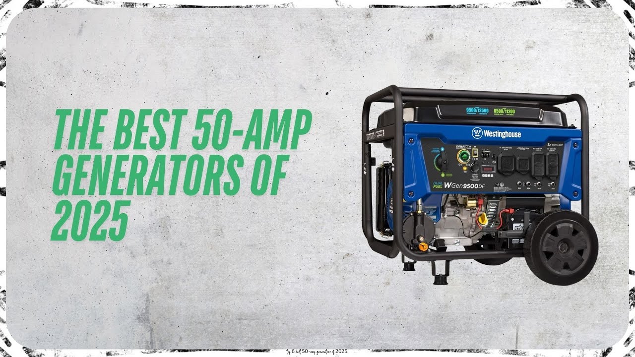 Which 50 Amp Generator Offers the Best Performance in 2025? #backuppower