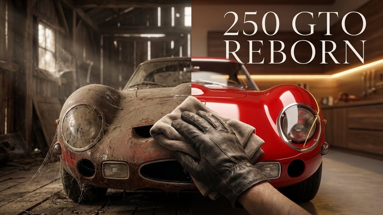1962 Ferrari 250 GTO ASMR Restoration: From Rust to Gold