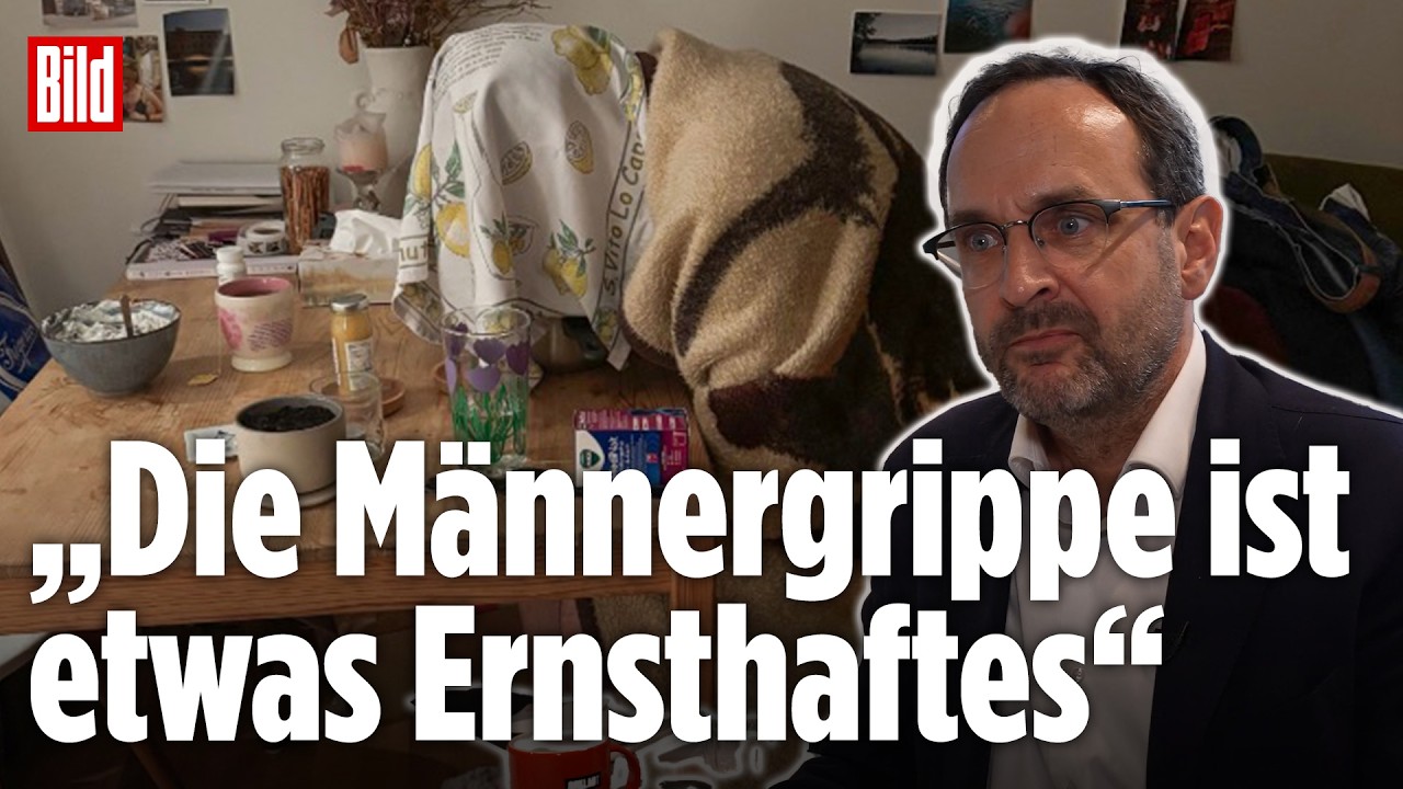 BILD-Chefautor zur Männergrippe: „Ein leises Wimmern nach Aufmerksamkeit
