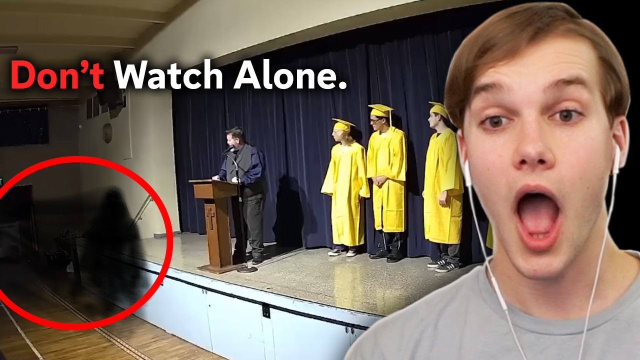 Призрак врывается на выпускной в средней школе! | Реакция Куинн на страшный компьютер V111