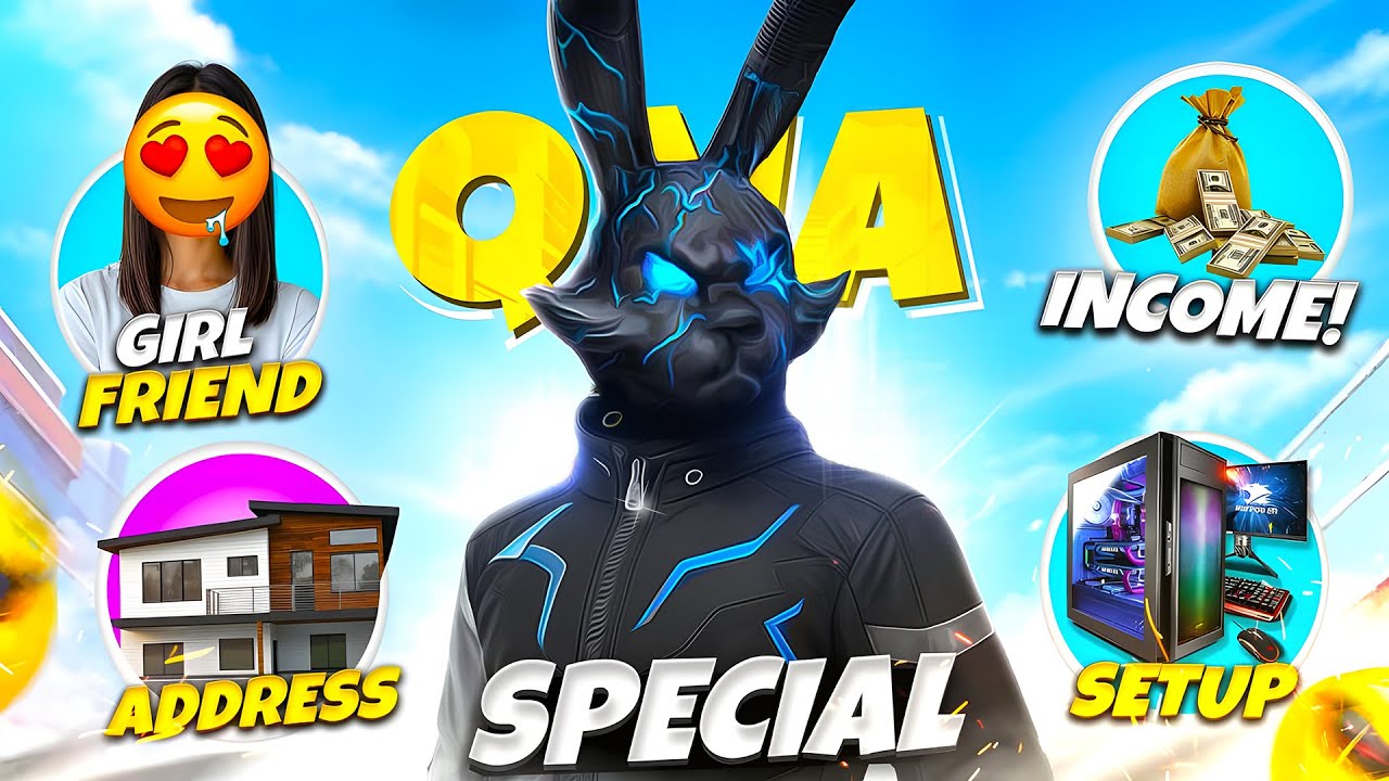 BUNNY 444 ПЕРВОЕ ВИДЕО ВОПРОСОВ И ОТВЕТОВ 2025 ❤ || GARENA FREE FIRE