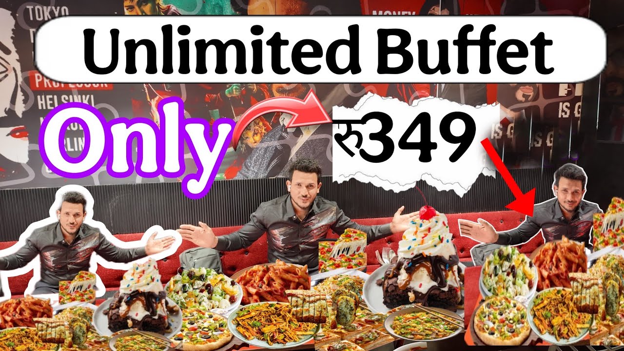 Unlimited buffet 349 / 199 |All days धमाकेदार ऑफर 😍#mumbaifood