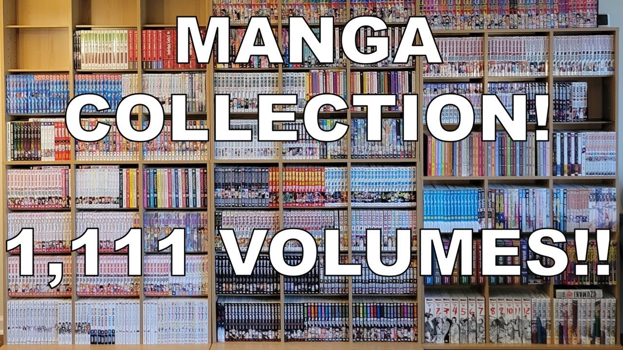 Massive 1,000+ Volume Manga Collection Tour