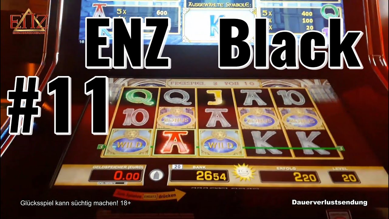 ENZ Black ⚫11 - Magic Mirror 🧙zeigt 5 Scatter & andere Merkur Spiele