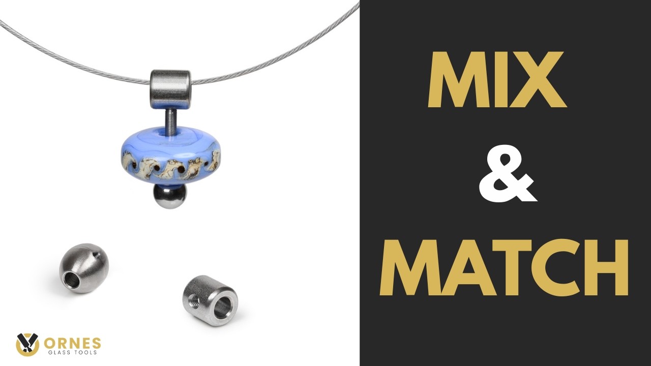 Create Stunning Interchangeable Bead Jewelry! Lampwork tools #lampworking