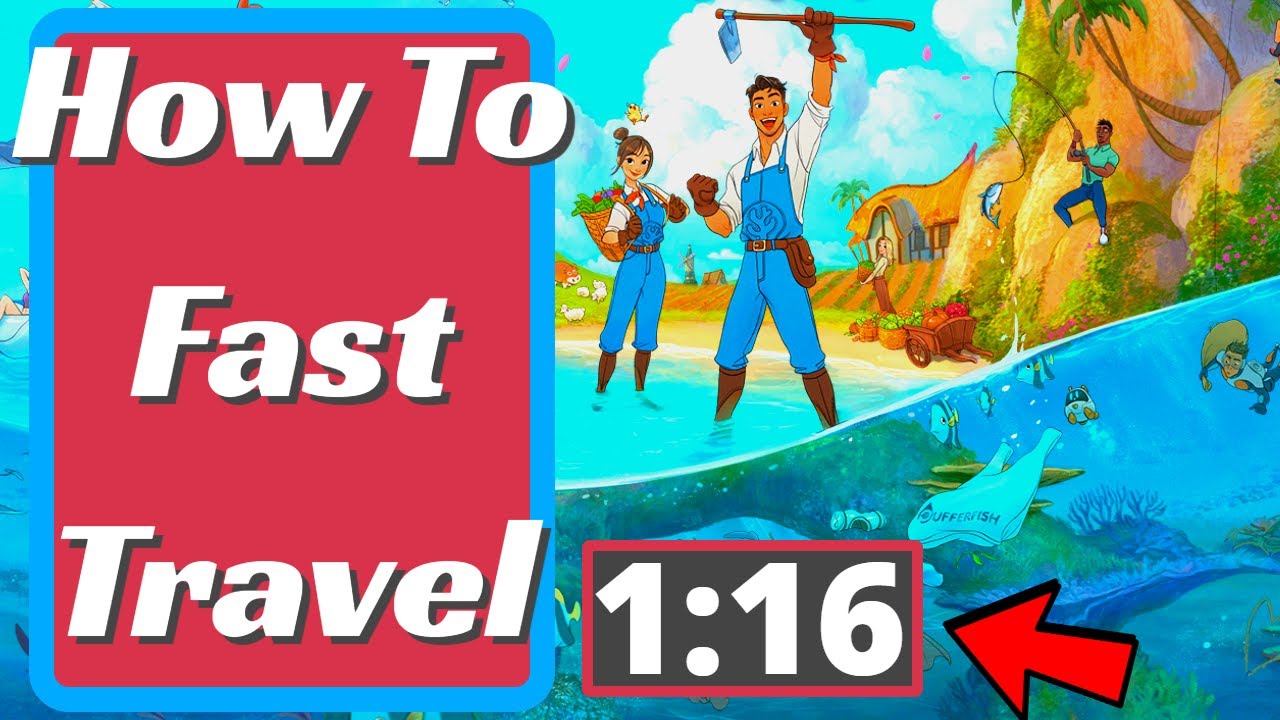 How to Fast Travel in Coral Island
