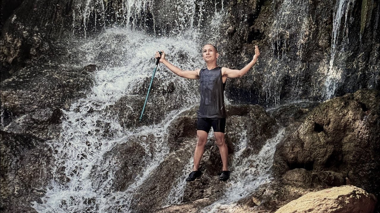 The beautiful Magli-an Falls, Guihulngan City, Negros Oriental