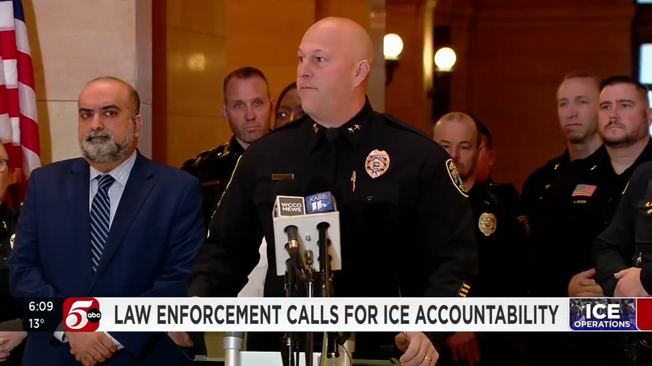 Local law enforcement leaders urge oversight, accountability of ICE as complaints surge in Minnesota