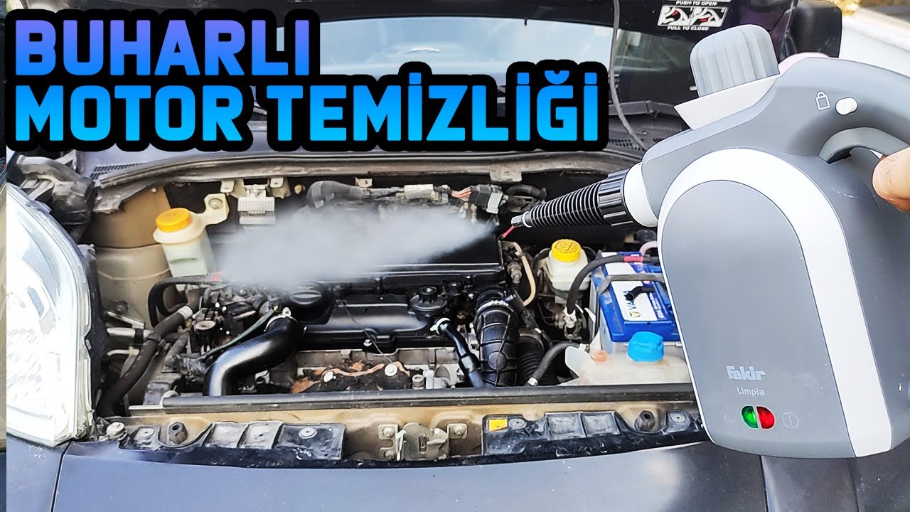 Buharlı Temizleyici ile Motor Temizliği | Zaman Kaybı mı?