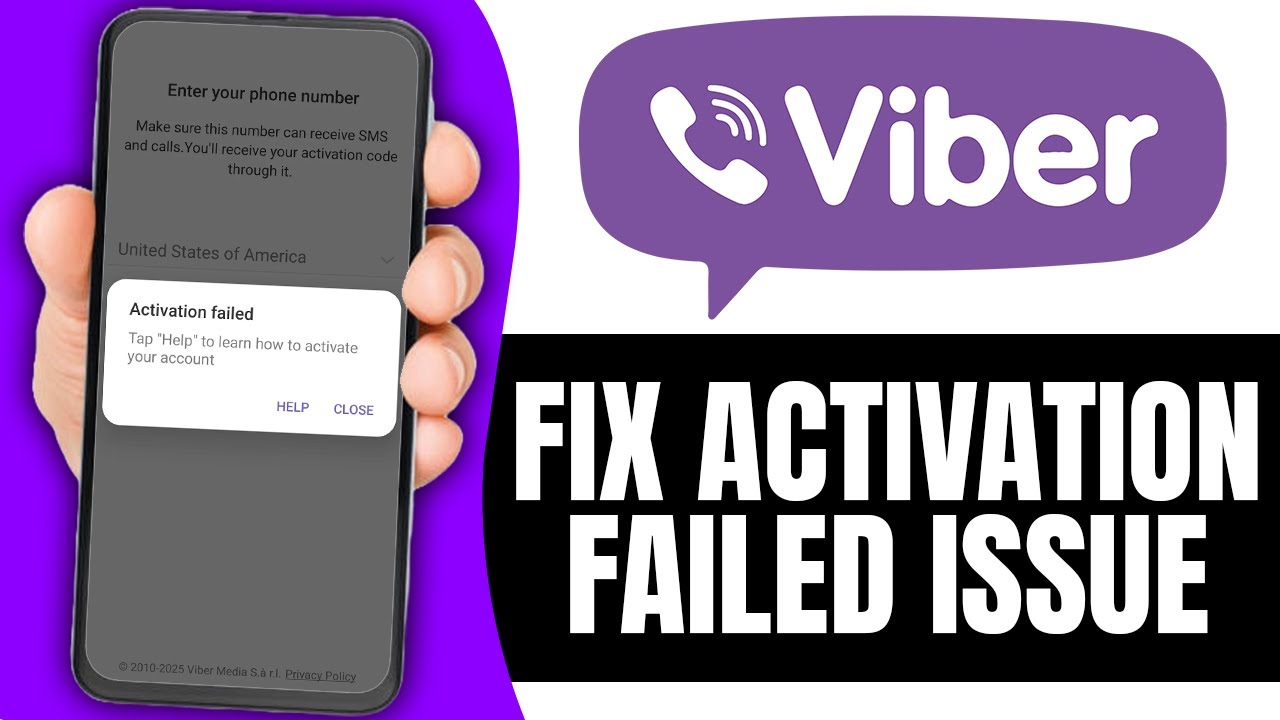 How To Fix Viber Activation Failed Issue