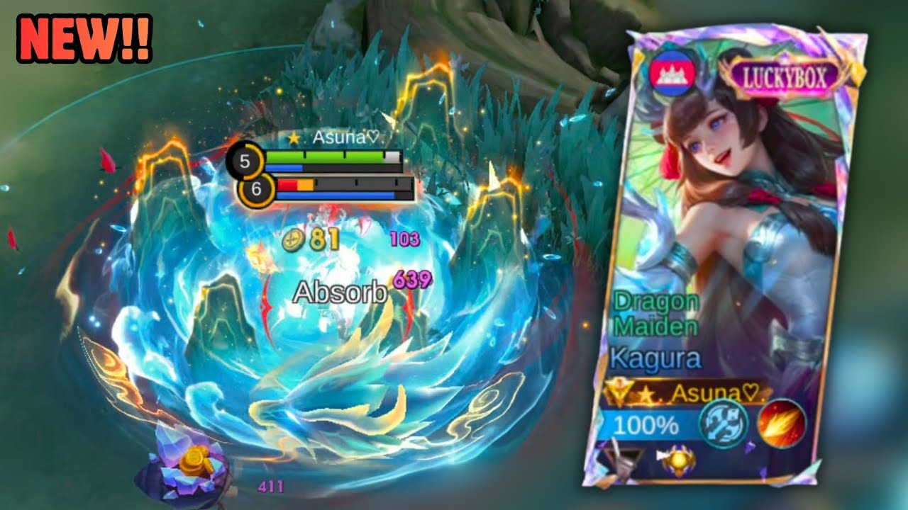 New Kagura Lucky Box Skin Effects After Optimization!! 😳 | Mobile Legends