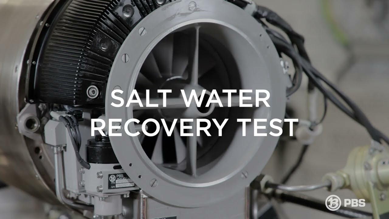 PBS TJ150 Salt water recovery test