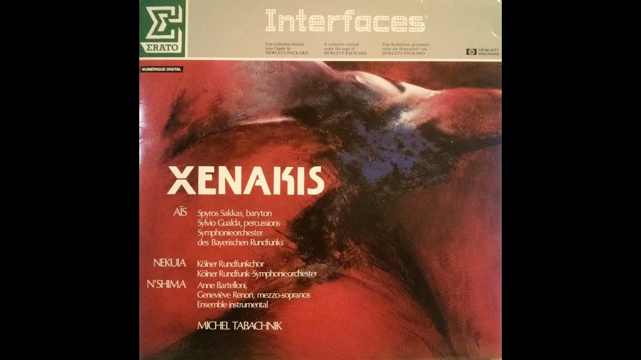 Xenakis - Nekuia (1981) – out of print recording