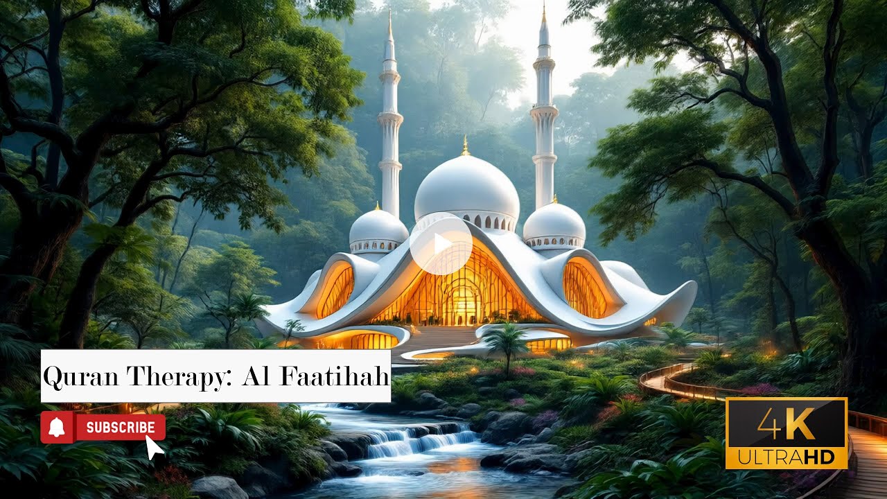 90 Minutes Quran Therapy - Surah Al Faatihah with Nature Sounds Helps You Relax