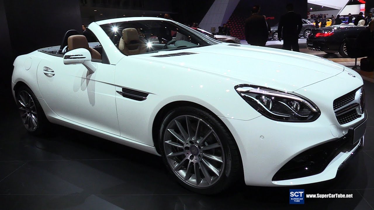 2017 Mercedes-Benz SLC-Class -Exterior and Interior Walkaround -Debut at 2016 Detroit Auto Show