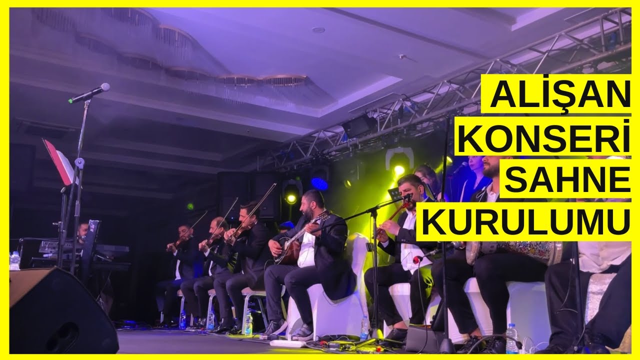 Alişan Konseri Kurulumu | Mersin Noax Hotel | Muhabbetli VLOG