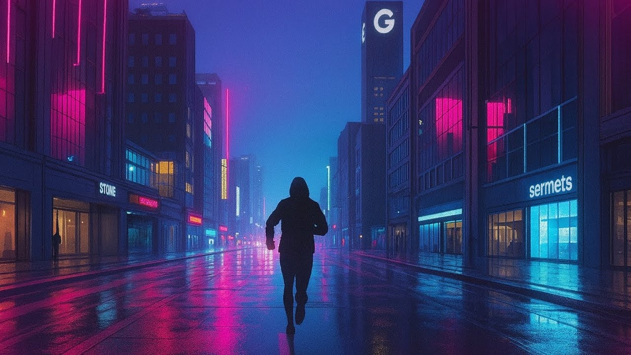 We Run Into The Night ⚡ Retro Synthwave Nostalgic | MYSTERYCLEYSOUND (Music Video)