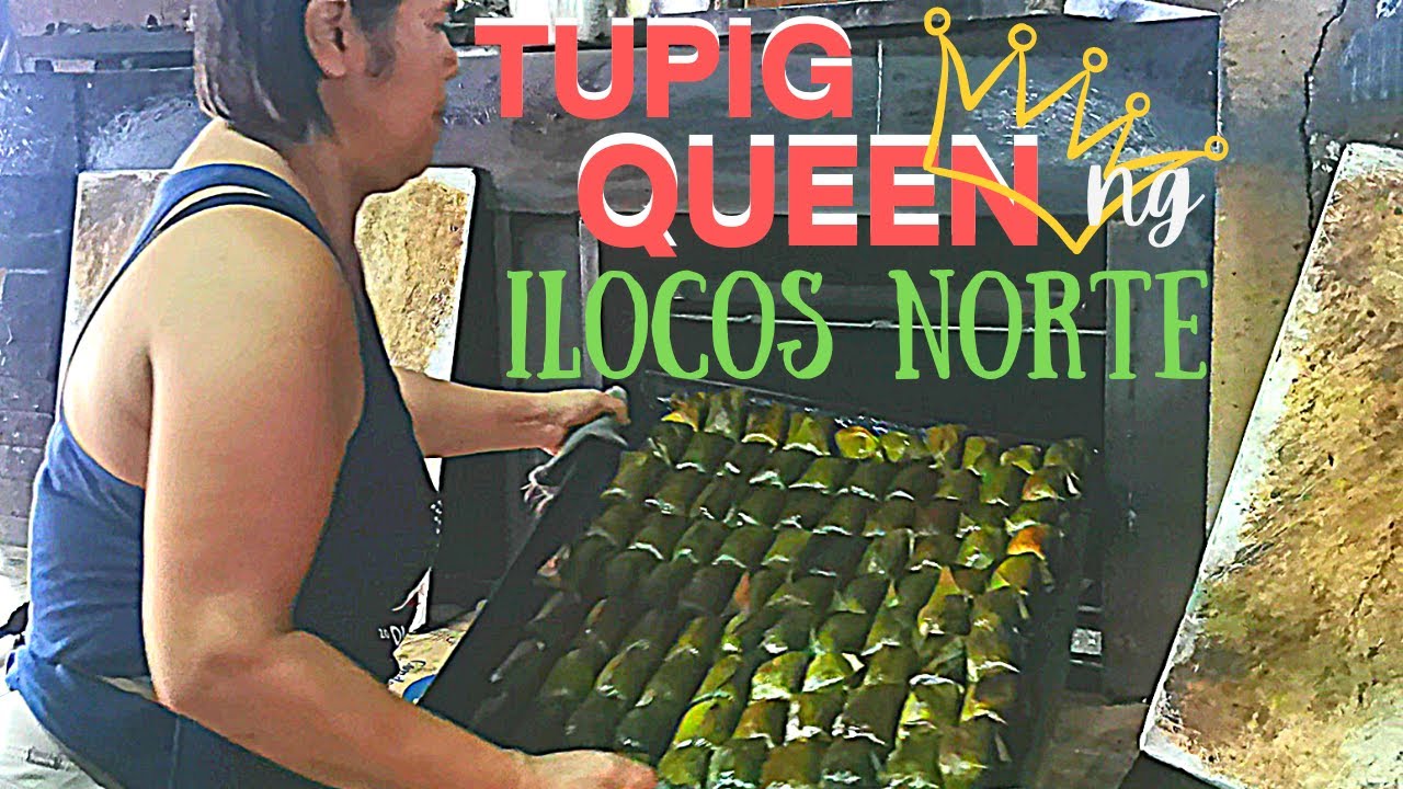 Old Style TUPIG RECIPE by the Tupig Queen of Ilocos Norte
